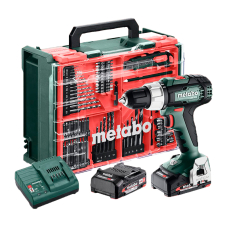 Акумуляторний ударний шуруповерт Metabo SB 18 L Mobile Workshop, 2x2.0 Ah, з/п SC 30 + приладдя