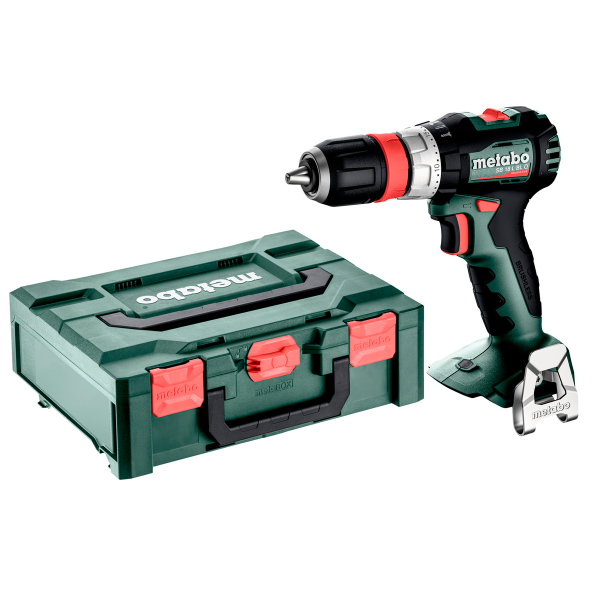 Акумуляторний ударний шуруповерт Metabo SB 18 L BL Q, каркас, кейс MetaBox