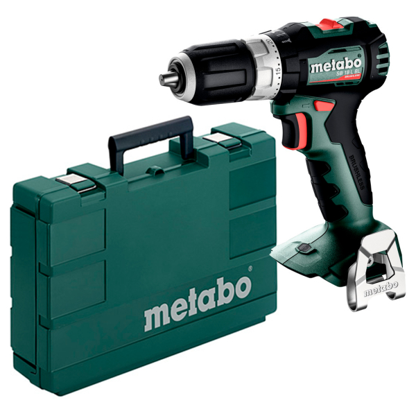 Аккумуляторный ударный шуруповерт Metabo SB 18 L BL, каркас, в кейсе