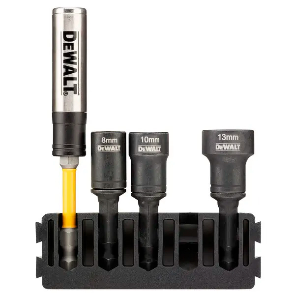 Касета з набором торцевих головок та тримачем EXTREME IMPACT DeWalt DT70827