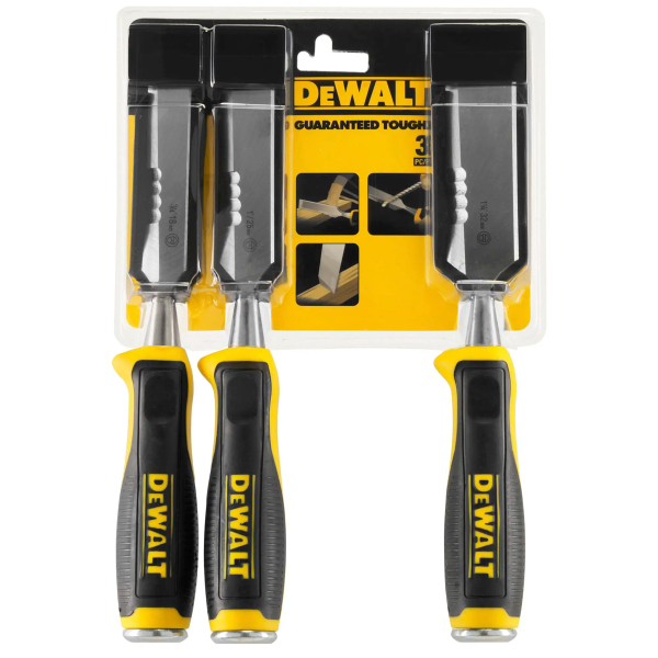 Набір стамесок з лезами довжиною 150 мм DeWalt, 3 шт