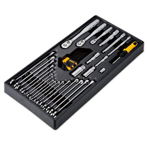 Набор головок, бит, ключей DeWalt 1/4, 3/8, 1/2 , 341 шт