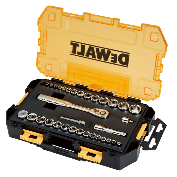 Набор головок DeWalt 1/4, 3/8, 34 шт