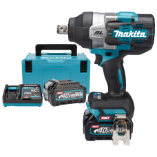 Аккумуляторный гайковерт Makita TW001GD201, XGT 40V Max, 2x2.5 Ah, DC40RA, кейс Makpac
