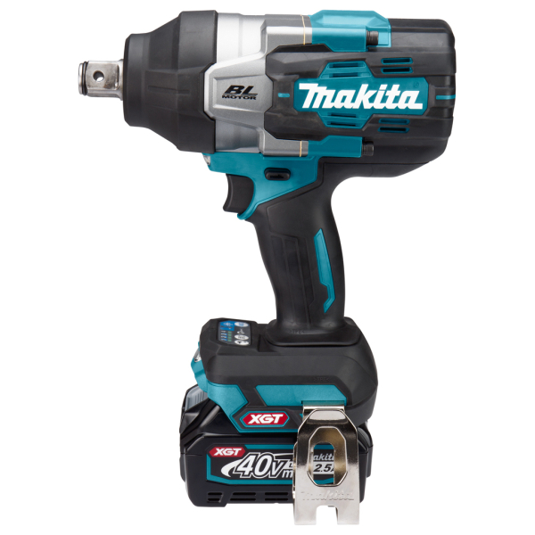 Акумуляторний гайковерт Makita TW001GD201, XGT 40V Max, 2x2.5 Ah, DC40RA, кейс Makpac