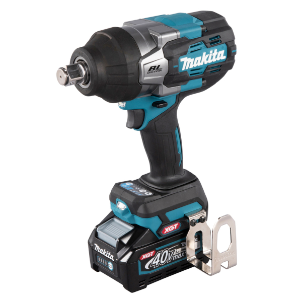 Акумуляторний гайковерт Makita TW001GM201, XGT 40V Max, 2x4.0 Ah, DC40RA, кейс Makpac
