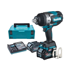 Акумуляторний гайковерт Makita TW001GM201, XGT 40V Max, 2x4.0 Ah, DC40RA, кейс Makpac