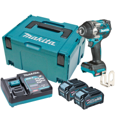 Аккумуляторный гайковерт Makita TW007GM20, 2x4.0 Ah, з/у DC40RA, в MakPac