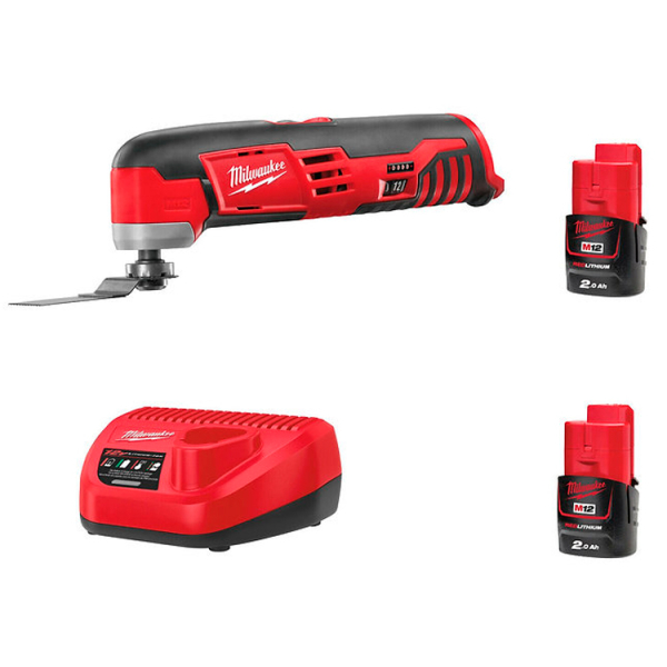 Акумуляторний реноватор Milwaukee C12 MT-202B, 2x2/0Ah, з/п, сумка