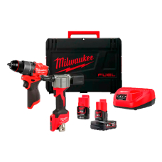 Набор аккумуляторных инструментов Milwaukee M12 FPP2D2-422X FUEL