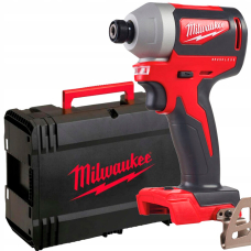 Аккумуляторный винтоверт MILWAUKEE M18 BLID2-0X, каркас, в кейсе