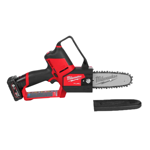 Пила ланцюгова акумуляторна MILWAUKEE M12 FUEL FHS-602X, 12V 2x6.0 Ah, з/п
