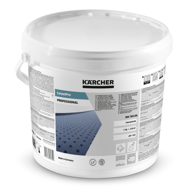 Порошковое средство для ковров Karcher CarpetPro iCapsol RM 760, 10 кг