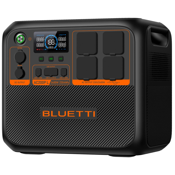 Зарядная станция Bluetti AC200PL, 2304 Вт/час, 2400 Вт