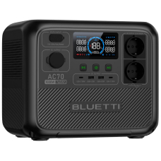 Зарядна станція Bluetti AC70, 768 Вт/год, 1000 Вт
