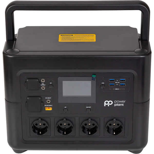Зарядна станція PowerPlant HS1800, 1536 Вт/год, 1800 Вт