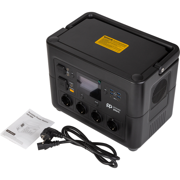 Зарядна станція PowerPlant HS1800, 1536 Вт/год, 1800 Вт
