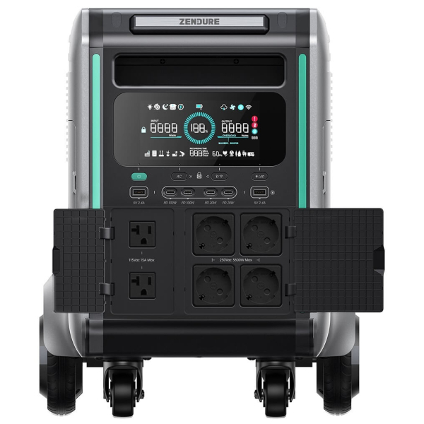 Зарядная станция Zendure SuperBase V6400, 6438 Вт/час, 3800 Вт
