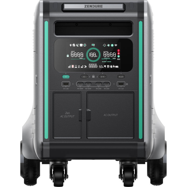 Зарядная станция Zendure SuperBase V6400, 6438 Вт/час, 3800 Вт