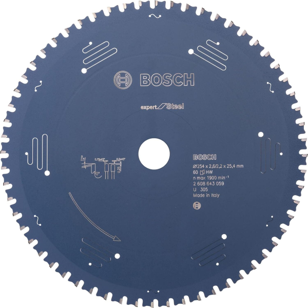 Пильный диск Bosch Expert for Steel 254 мм /60