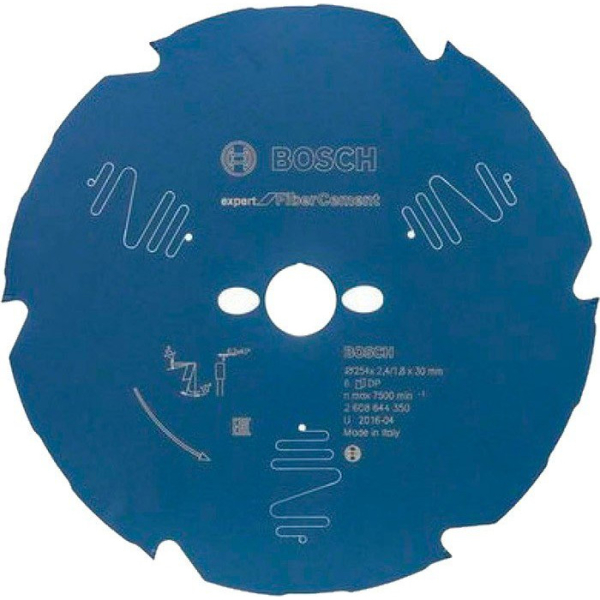 Пильный диск Bosch Expert for Fiber Cement 254х2,4/1,8x30 мм-6T