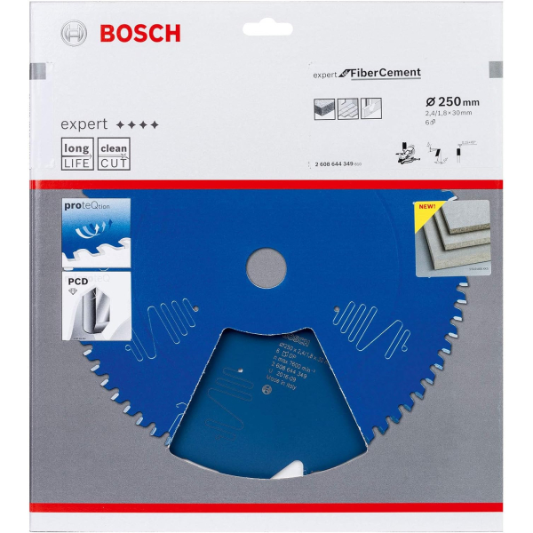 Пильный диск Bosch Expert for Fiber Cement 254х2,4/1,8x30 мм-6T