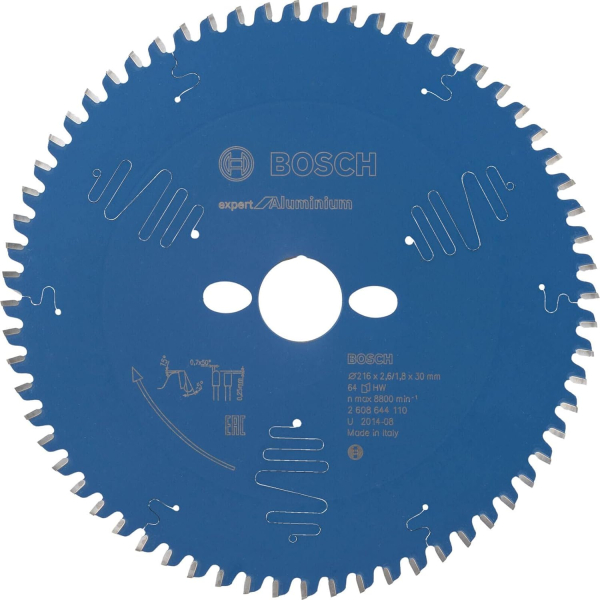 Пильный диск Bosch Expert for Aluminium 210х2,6х30, 54 HTLCG