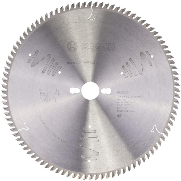 Пильный диск Bosch Expert for Wood 300х30, 96 ATB