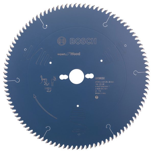 Пильный диск Bosch Expert for Wood 300х30х2.5, 100 АТВ