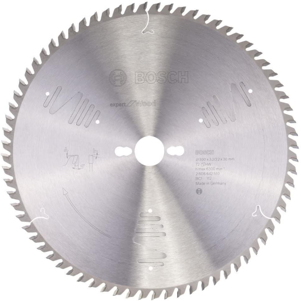 Пильный диск Bosch Expert for Wood 300х30, 72 ATB