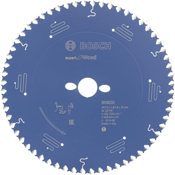 Пильный диск Bosch Expert for Wood 270х2,8х30, 60 ATB