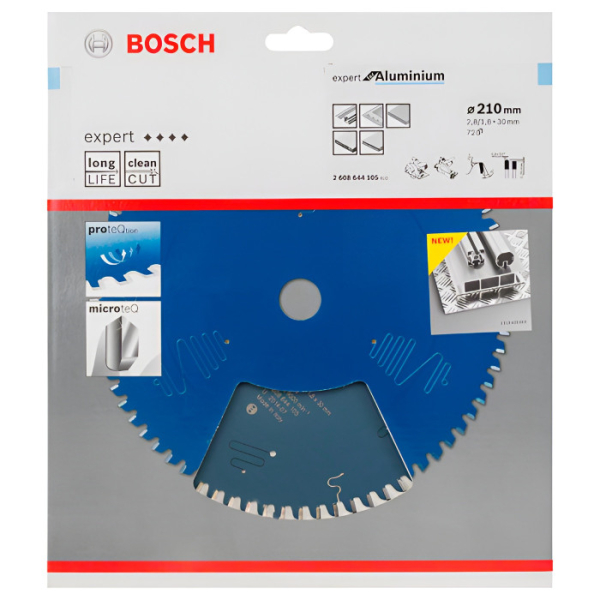 Пильный диск Bosch Expert for Aluminium 210х30х2.8, 72 HLTCG