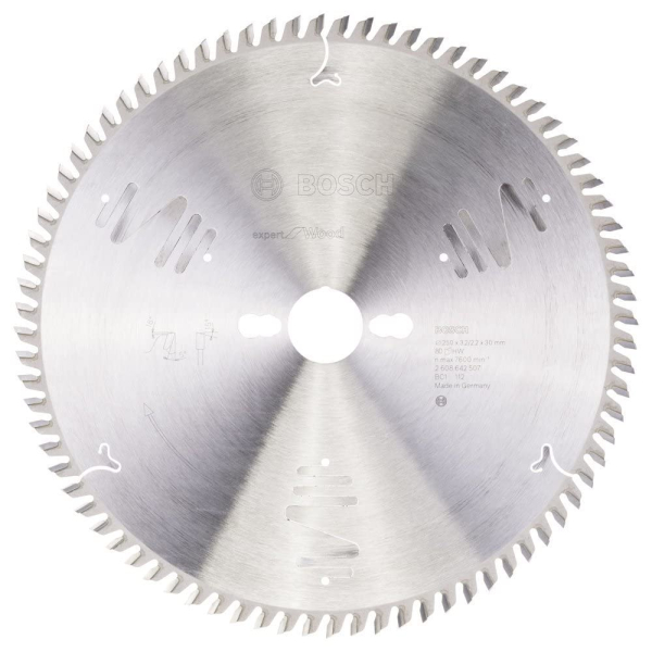 Пильный диск Bosch Expert for Wood 250х3.2х30/80