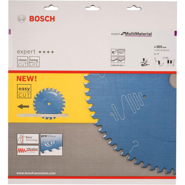 Пиляльний диск Bosch Expert for Multi Material 305x30x2.4/1.8 96T