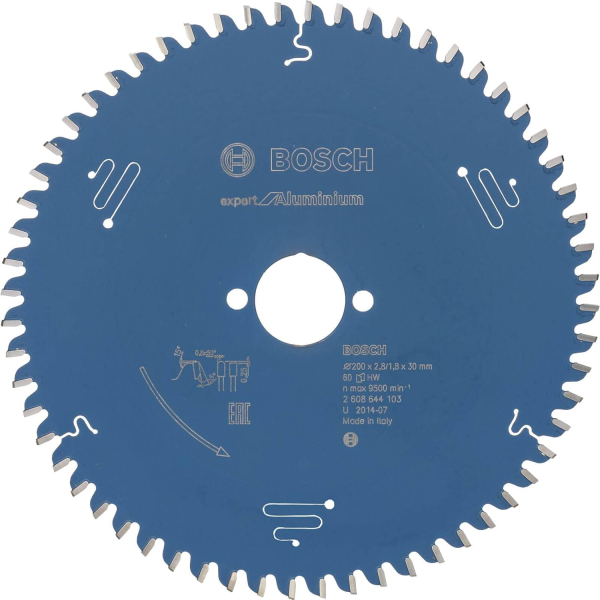 Пильный диск Bosch Expert for Aluminium 230х30х2.8, 64 HLTCG