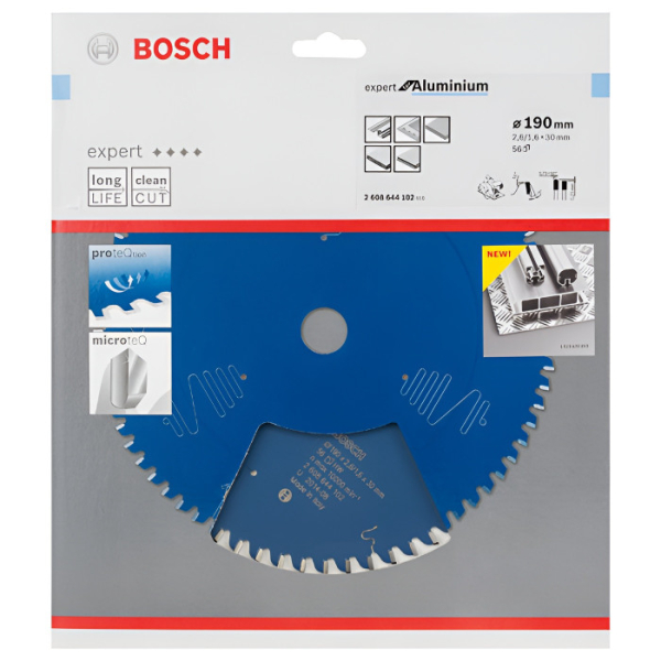 Пильный диск Bosch Expert for Aluminium 190х2,6х30, 56 HTLCG