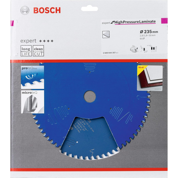 Пильный диск Bosch Expert for High Pressure Laminate 235x30x2,8/1,8x64 T