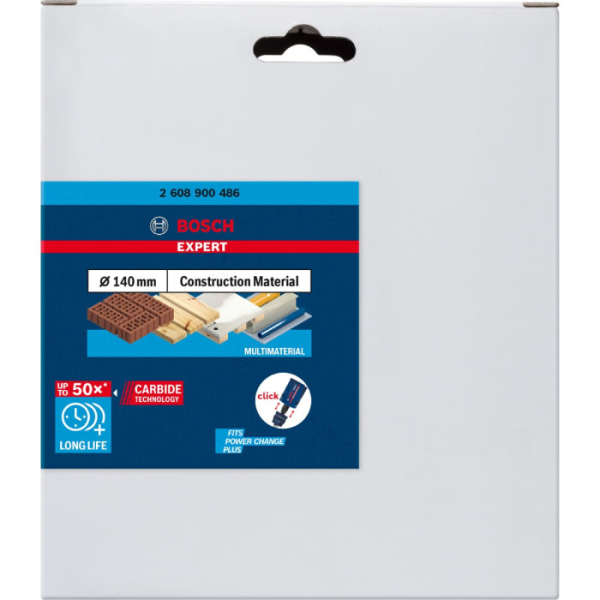 Коронка Bosch Expert Construction Material, 140x60 мм