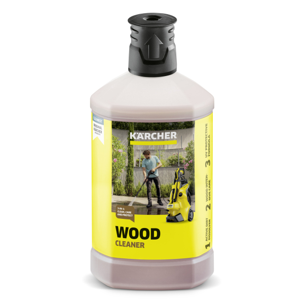 Средство для очистки древесины Karcher Plug'n'Clean 3-в-1 RM 612, 1 л
