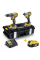 Набор из двух инструментов бесщеточных DeWALT DCK266P2+DCB184