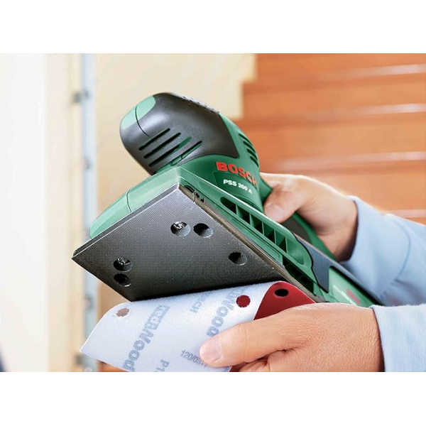 Шліфлист Bosch Expert for Wood and Paint C430, 93x186 мм, K80, 10 шт