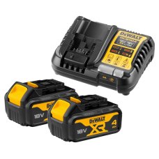 Базовый комплект DeWALT DCB1104M2 18V XR Li-Ion, 2x4.0 Ah, DCB1104