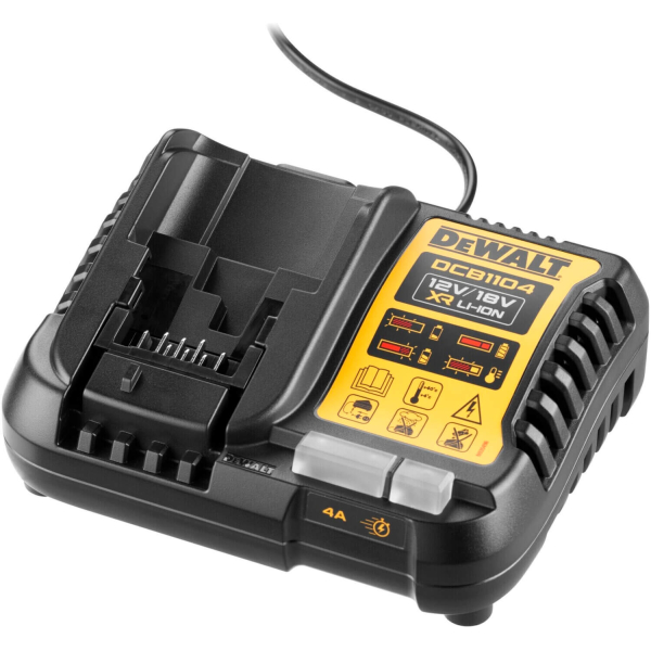 Базовый комплект DeWALT DCB1104M2 18V XR Li-Ion, 2x4.0 Ah, DCB1104