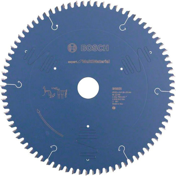 Пиляльний диск Bosch Expert for Multi Material 250x30x2.4/1.8 80T