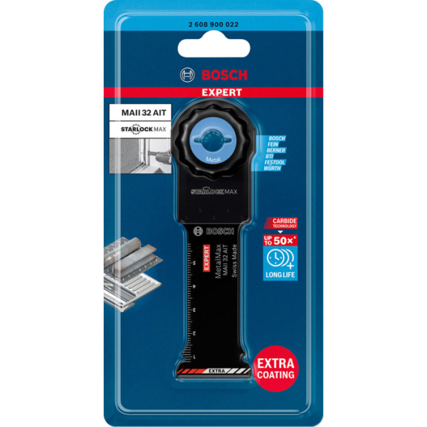 Занурювальне пиляльне полотно Bosch Expert MetalMax MAII 32 AIT 32x70 мм
