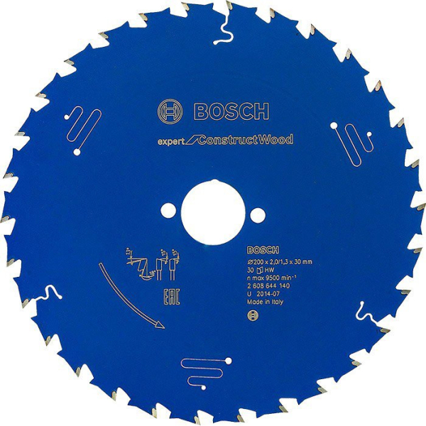 Пильный диск Bosch Expert for Construct Wood 200x30-30 ATB+пирамида
