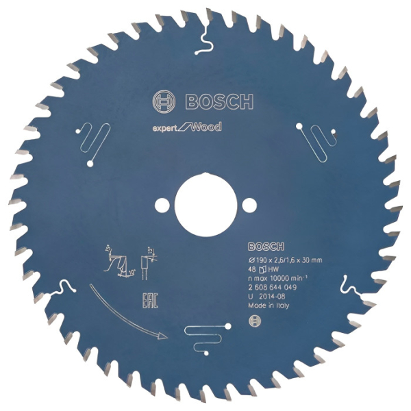 Пильный диск Bosch Expert for Wood 190×2,6×30, 48 ATB