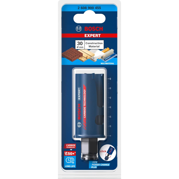 Коронка Bosch Expert Construction Material, 30x60 мм