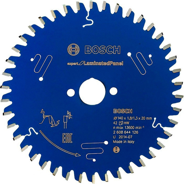 Пильный диск Expert for Laminated Panel 140×1,8×20, 42 ATB