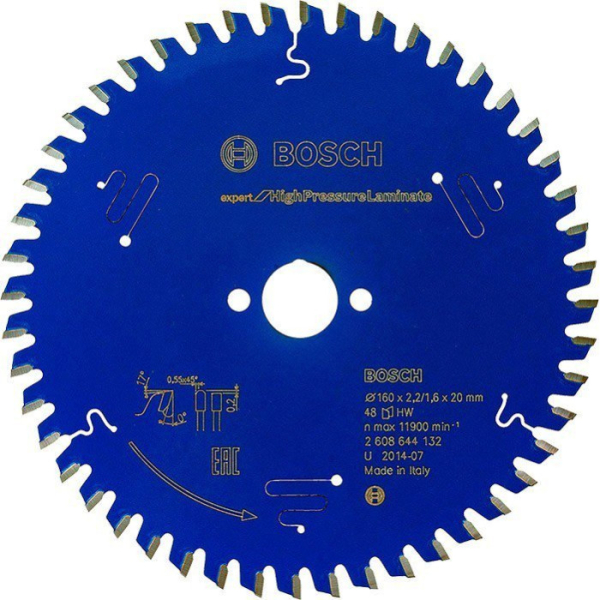 Пиляльний диск Expert for Laminated Panel 160×2,2×20, 48 HTLCG